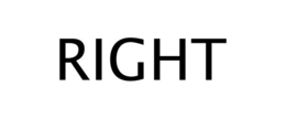 RIGHT trademark