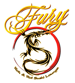 FURY ROK & ROL SUSHI LOUNGE trademark