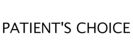 PATIENT'S CHOICE trademark