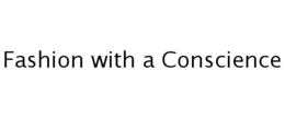 FASHION WITH A CONSCIENCE trademark
