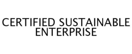 CERTIFIED SUSTAINABLE ENTERPRISE trademark