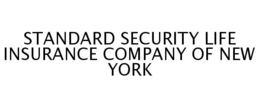 STANDARD SECURITY LIFE INSURANCE COMPANY OF NEW YORK trademark