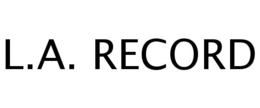 L.A. RECORD trademark