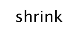SHRINK trademark