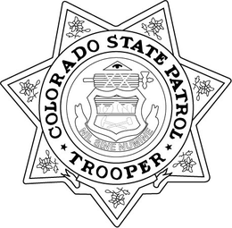 COLORADO STATE PATROL TROOPER XX NIL SINE NUMINE trademark