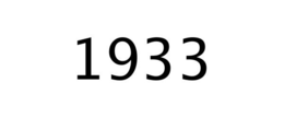 1933 trademark