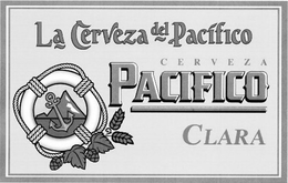 LA CERVEZA DEL PACIFICO CERVEZA PACIFICO CLARA trademark