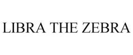 LIBRA THE ZEBRA trademark
