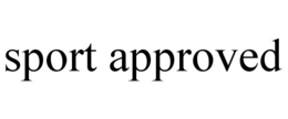 SPORT APPROVED trademark