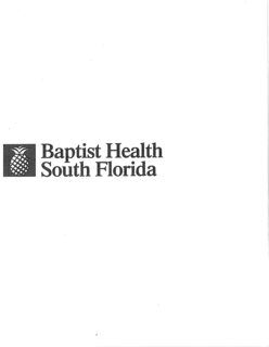 BAPTIST HEALTH SOUTH FLORIDA trademark
