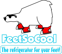 FEETSOCOOL THE REFRIGERATOR FOR YOUR FEET! trademark