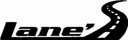 LANE'S trademark