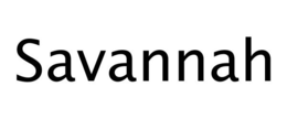SAVANNAH trademark