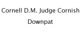 CORNELL D.M. JUDGE CORNISH DOWNPAT trademark