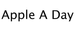 APPLE A DAY trademark