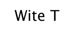 WITE T trademark