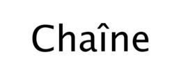 CHAÎNE trademark