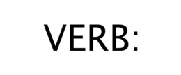 VERB: trademark