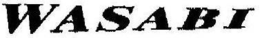 WASABI trademark