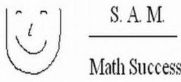 S.A.M. MATH SUCCESS trademark