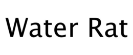 WATER RAT trademark