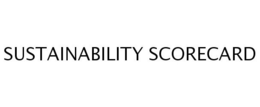 SUSTAINABILITY SCORECARD trademark