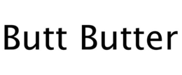 BUTT BUTTER trademark