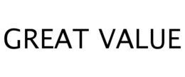 GREAT VALUE trademark