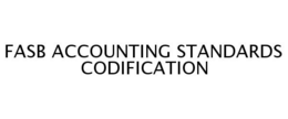 FASB ACCOUNTING STANDARDS CODIFICATION trademark