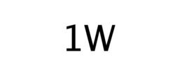 1W trademark
