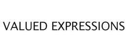VALUED EXPRESSIONS trademark