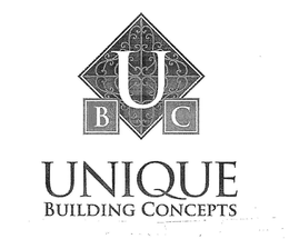 U B C UNIQUE BUILDING CONCEPTS trademark