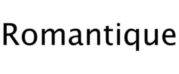 ROMANTIQUE trademark