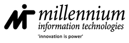 M MILLENNIUM INFORMATION TECHNOLOGIES 'INNOVATION IS POWER' trademark