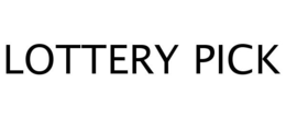 LOTTERY PICK trademark