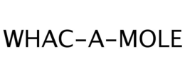 WHAC-A-MOLE trademark