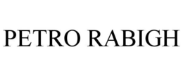 PETRO RABIGH trademark