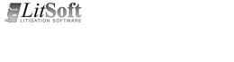 LITSOFT LITIGATION SOFTWARE trademark