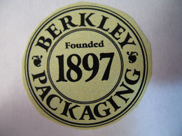 BERKLEY PACKAGING FOUNDED 1897 trademark