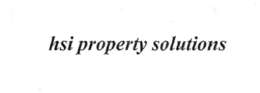 HSI PROPERTY SOLUTIONS trademark