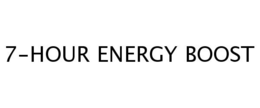 7-HOUR ENERGY BOOST trademark