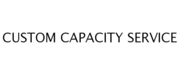CUSTOM CAPACITY SERVICE trademark