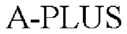 A-PLUS trademark