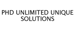 PHD UNLIMITED UNIQUE SOLUTIONS trademark