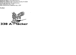338 A-TACKER trademark