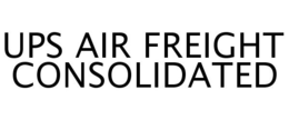 UPS AIR FREIGHT CONSOLIDATED trademark