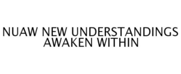 NUAW NEW UNDERSTANDINGS AWAKEN WITHIN trademark