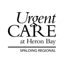 URGENT CARE AT HERON BAY SPALDING REGIONAL trademark