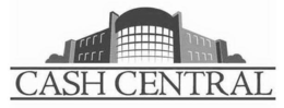 CASH CENTRAL trademark