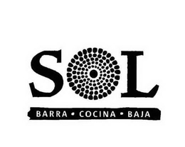 SOL BARRA COCINA BAJA trademark